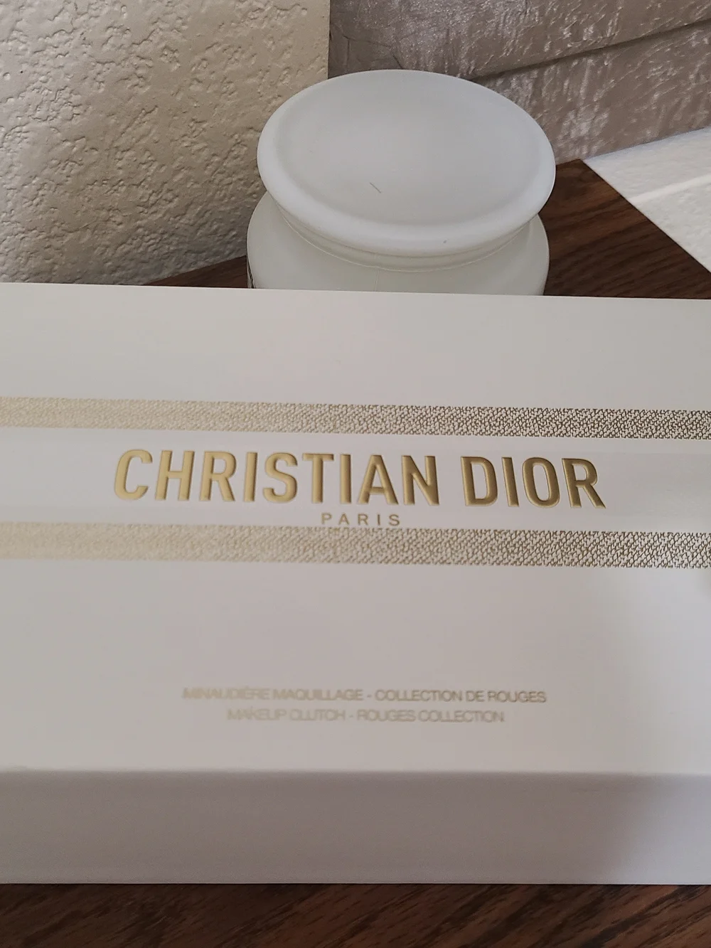 Christian Dior Black and Gray Saddle Wallet Clutch-COA included